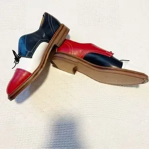 Thom Browne New York PEBBLED LEATHER SPECTATOR BROGUES. Thom Browne | Shoes | Thom Browne New York Pebbled Leather  main image 2